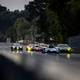 Cars barrel down the Mulsanne Straight during the 2017 24 Hours of Le Mans